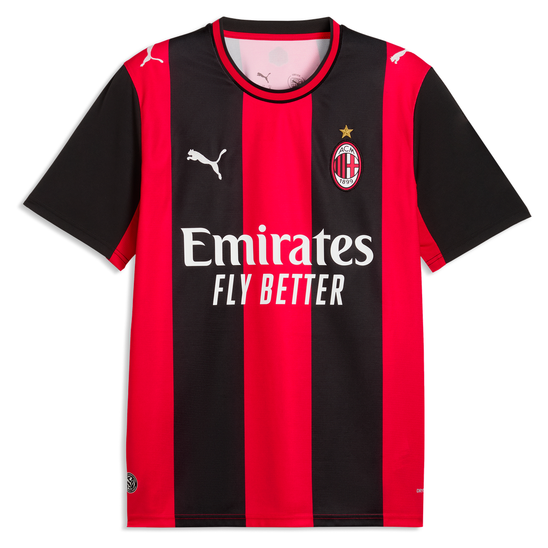 Luka Modrić AC Milan Puma 2026/27 Home Replica Jersey - Black/Red