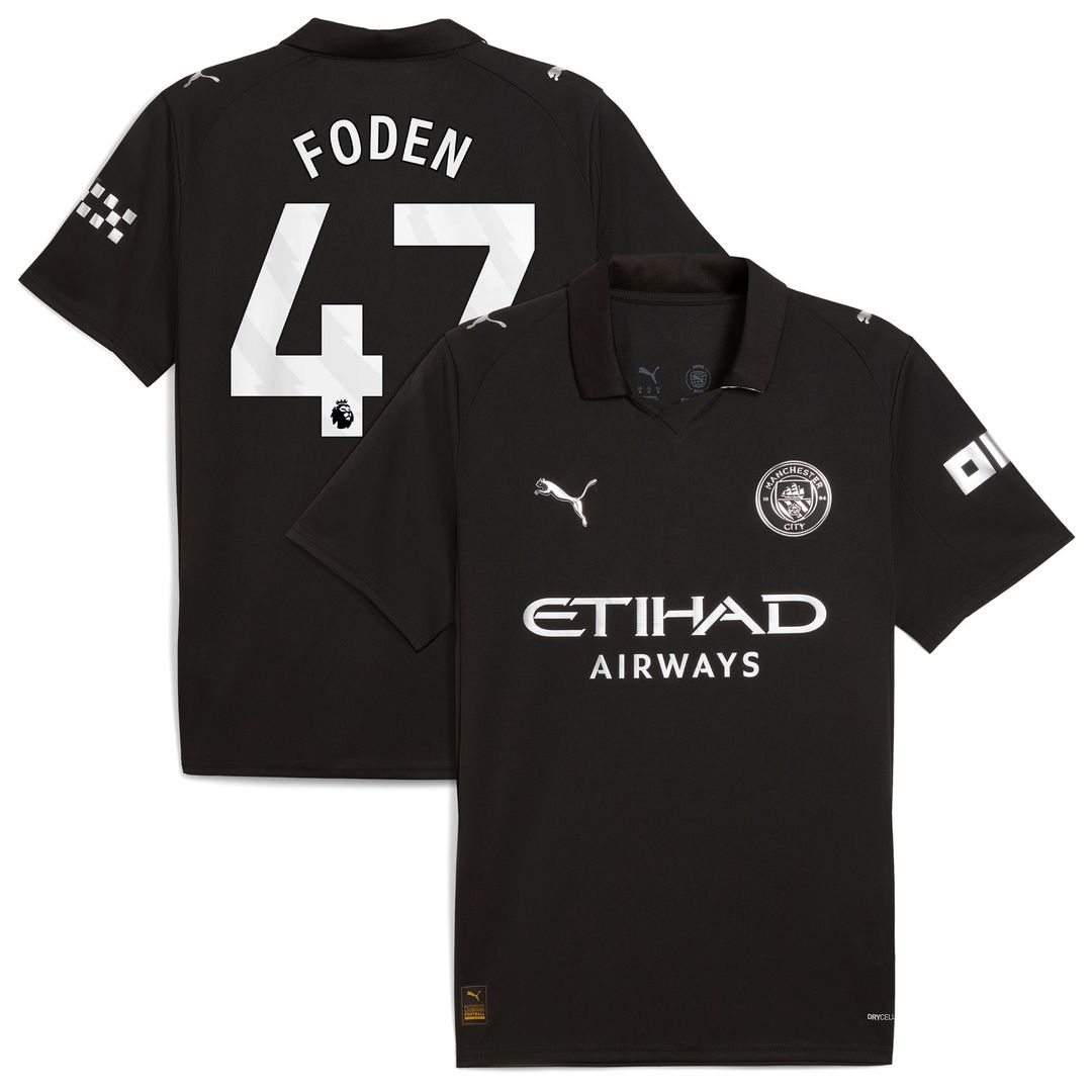Manchester City Puma 2025/26 Third Replica Jersey - Green/Neon Green