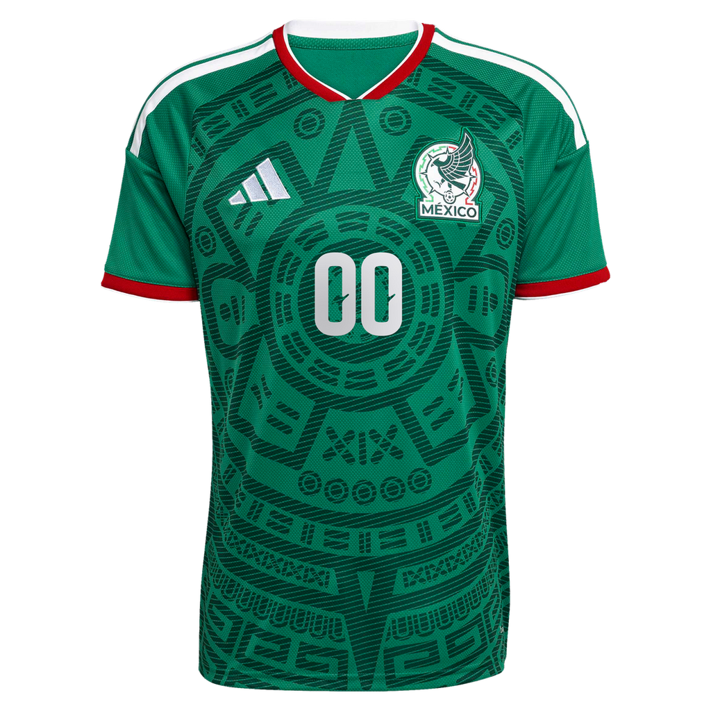 Mexico National Team adidas 2026 Away Replica Custom Jersey - White