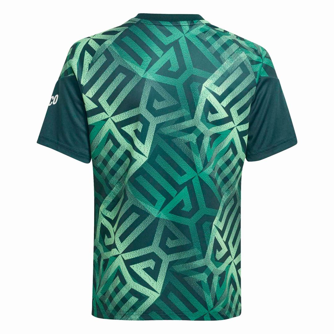 Mexico National Team adidas Youth 2026 Pre-Match Top - Green