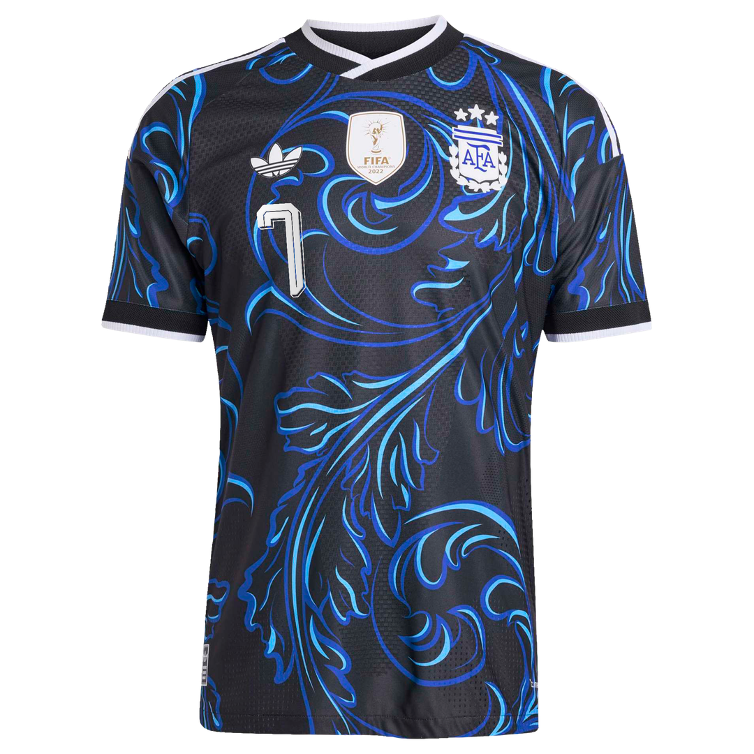Rodrigo De Paul Argentina National Team adidas 2026 Home Authentic Jersey - White