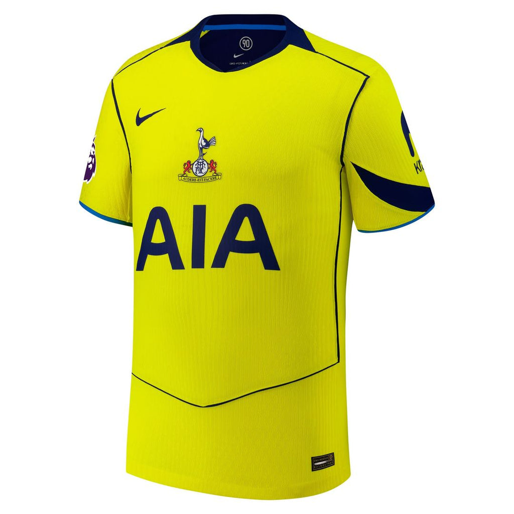 Tottenham Hotspur Nike 2025/26 Home Authentic Custom Jersey - White