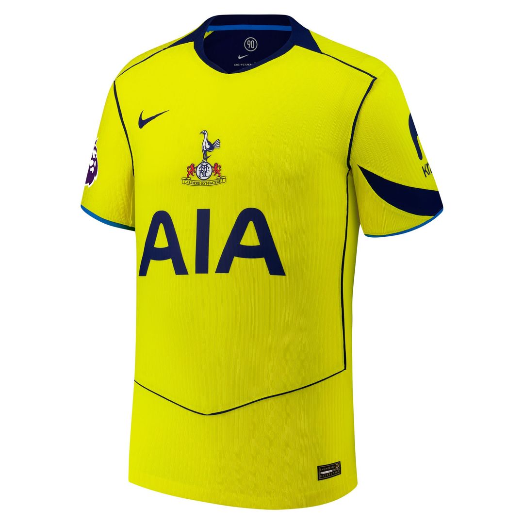 Tottenham Hotspur Nike 2025/26 Home Authentic Custom Jersey - White