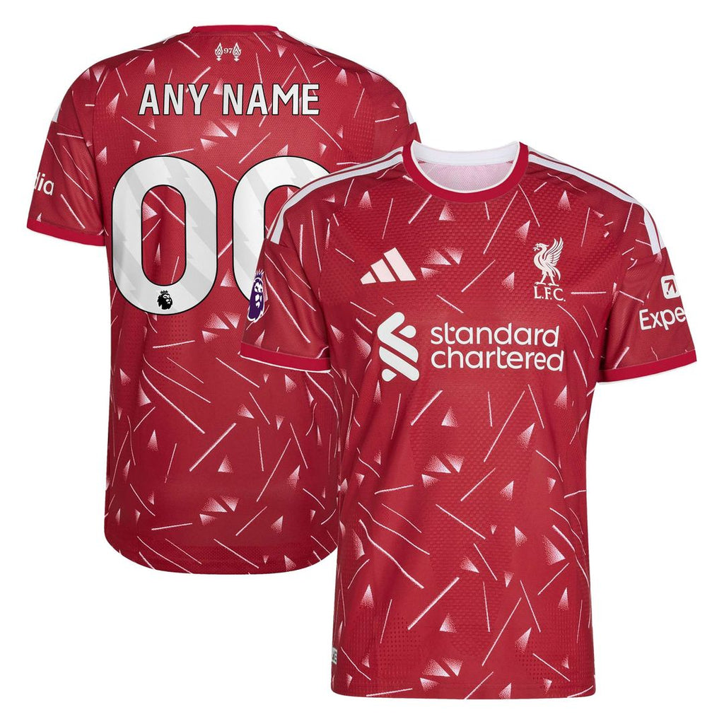 Liverpool adidas 2026/27 Home On-Field Authentic Custom Jersey - Red