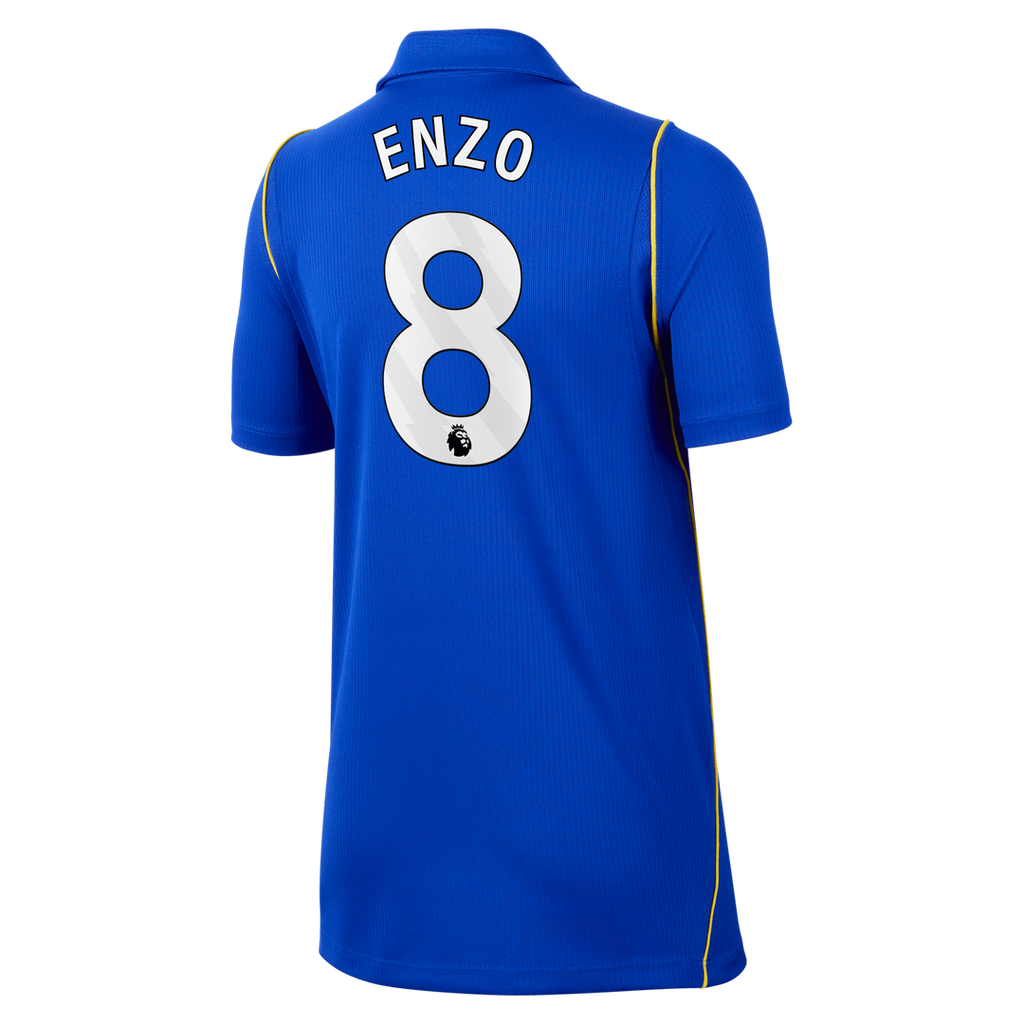 Enzo Fernández Chelsea Nike Youth 2026/27 Home Stadium Replica Jersey - Blue