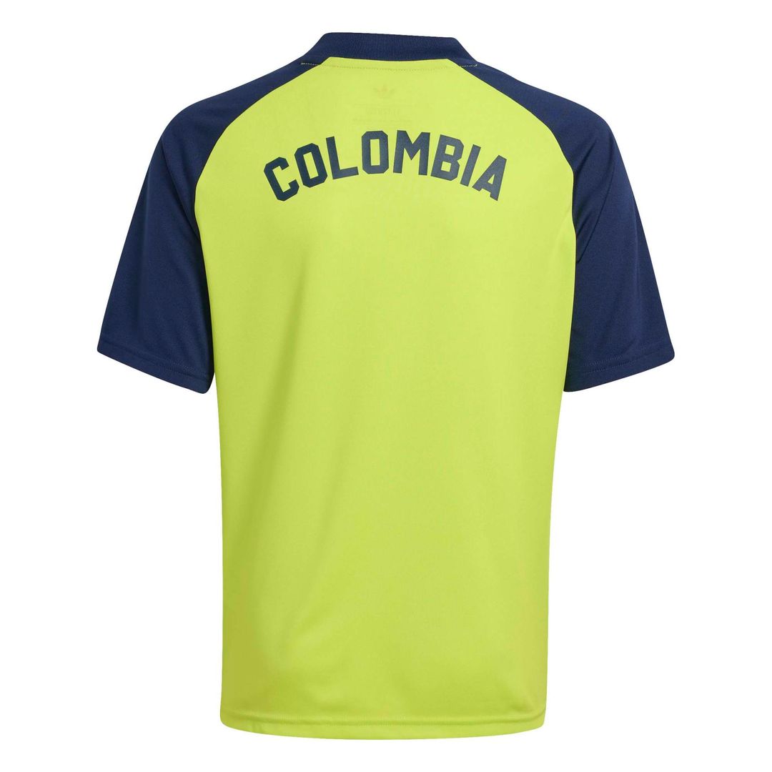 Colombia National Team adidas Youth 2026 Pre-Match Top - Orange