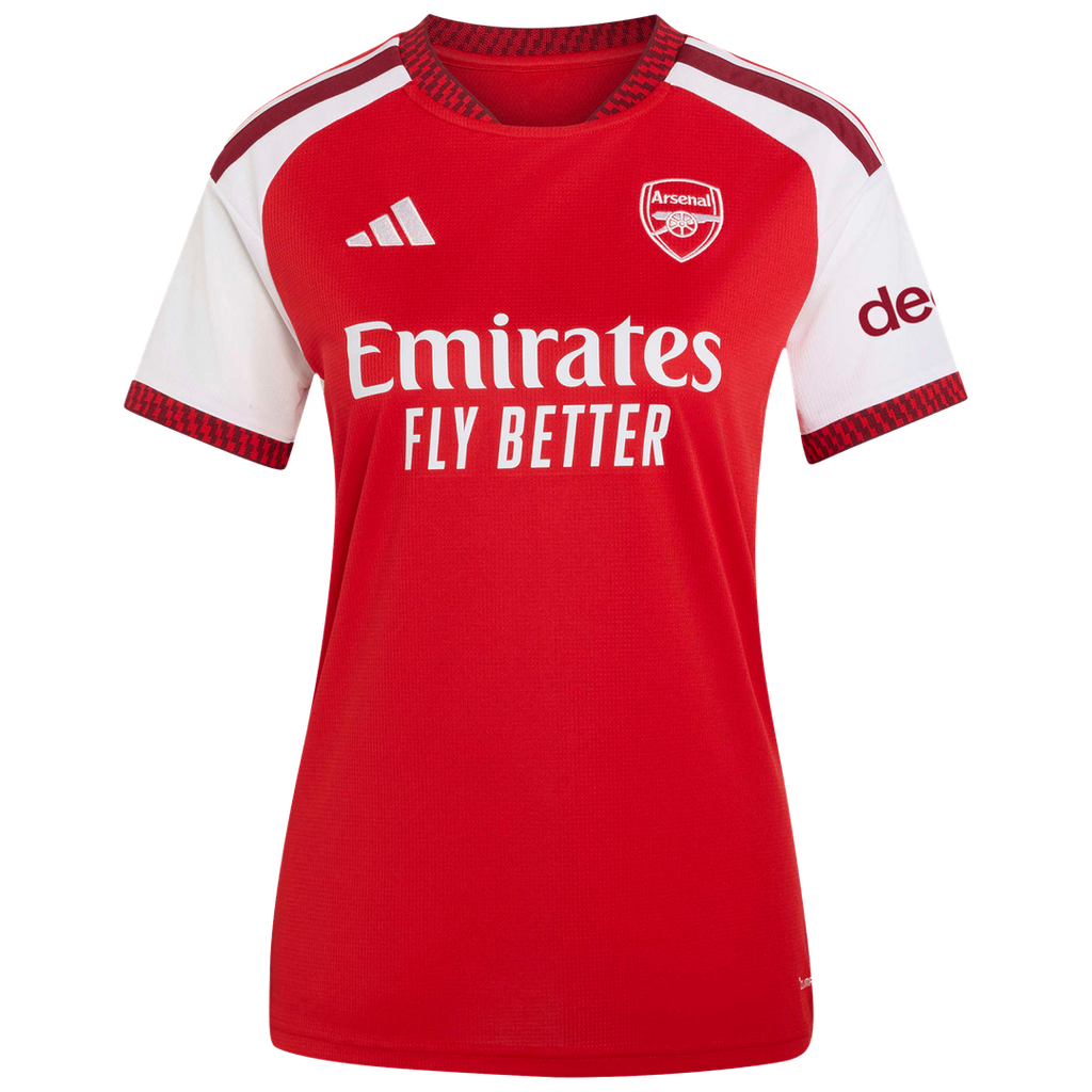 Eberechi Eze Arsenal adidas Women's 2026/27 Home Home Replica Jersey - Red
