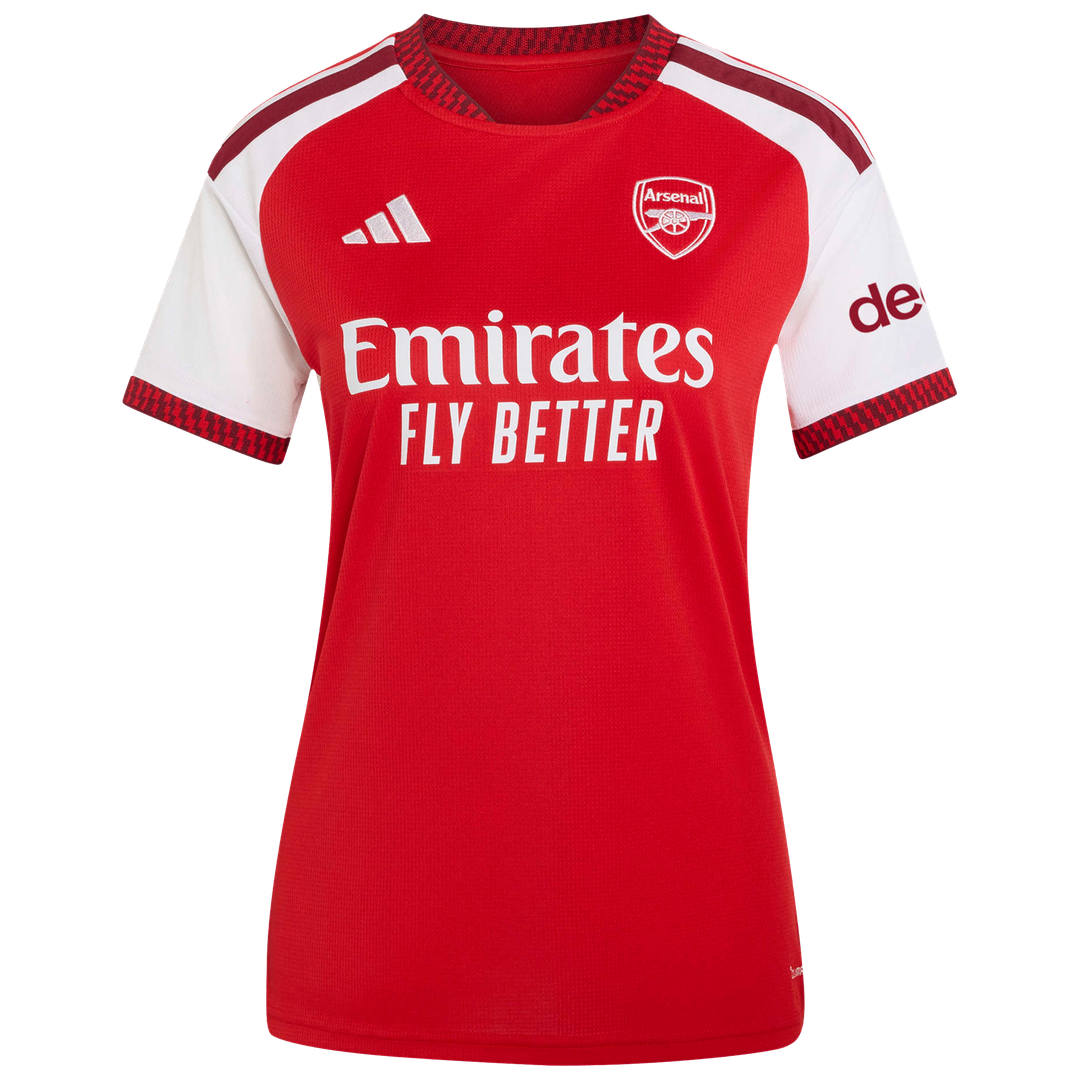 Eberechi Eze Arsenal adidas Women's 2026/27 Home Home Replica Jersey - Red
