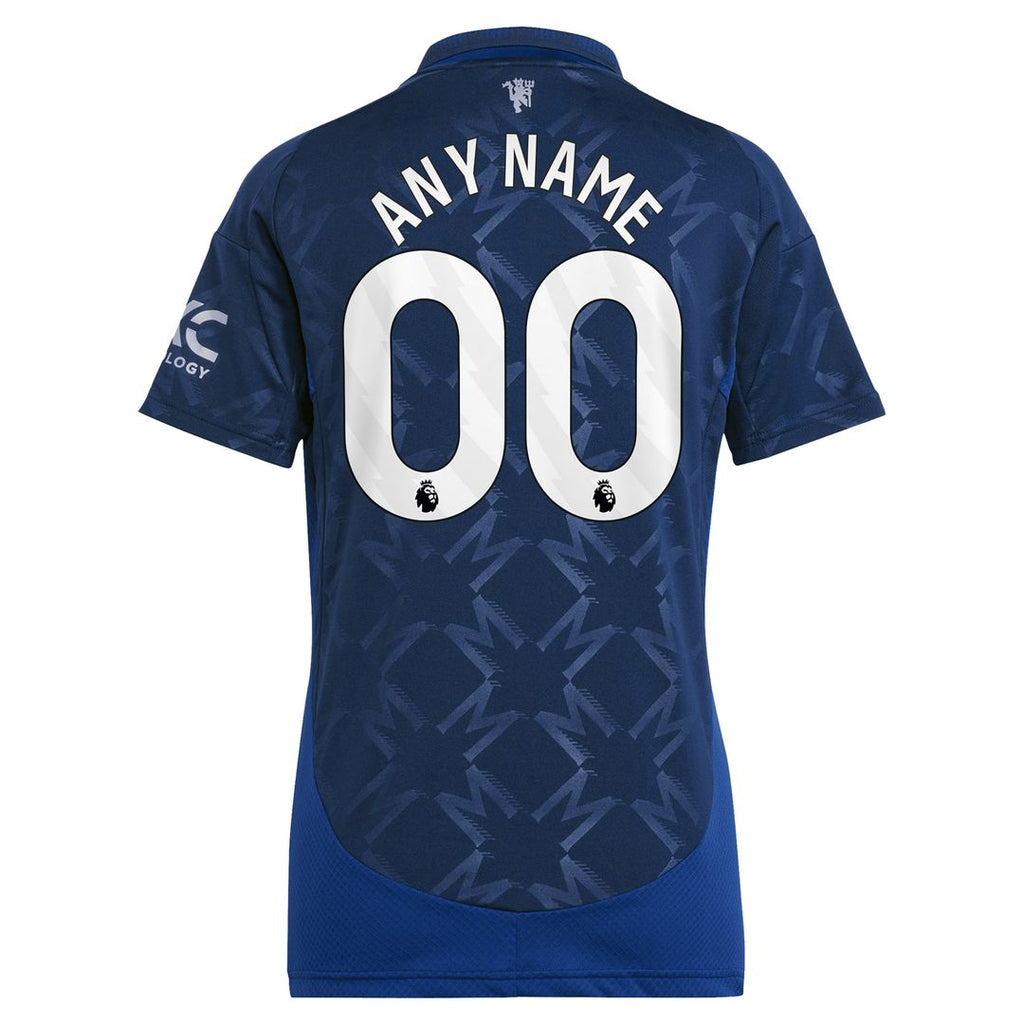 Manchester United adidas Originals Women's 2024/25 Third Custom Replica Jersey - Cream