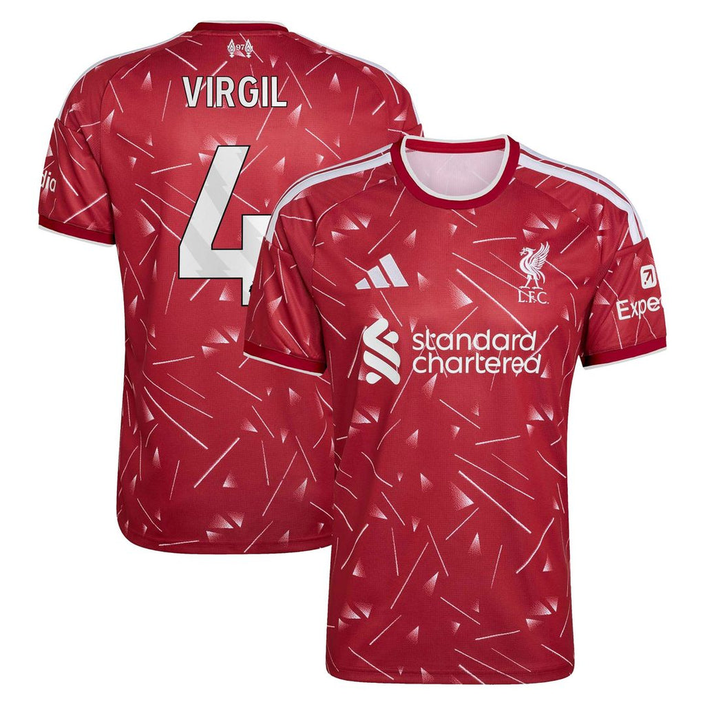 Virgil van Dijk Liverpool adidas 2026/27 Home Replica Jersey - Red