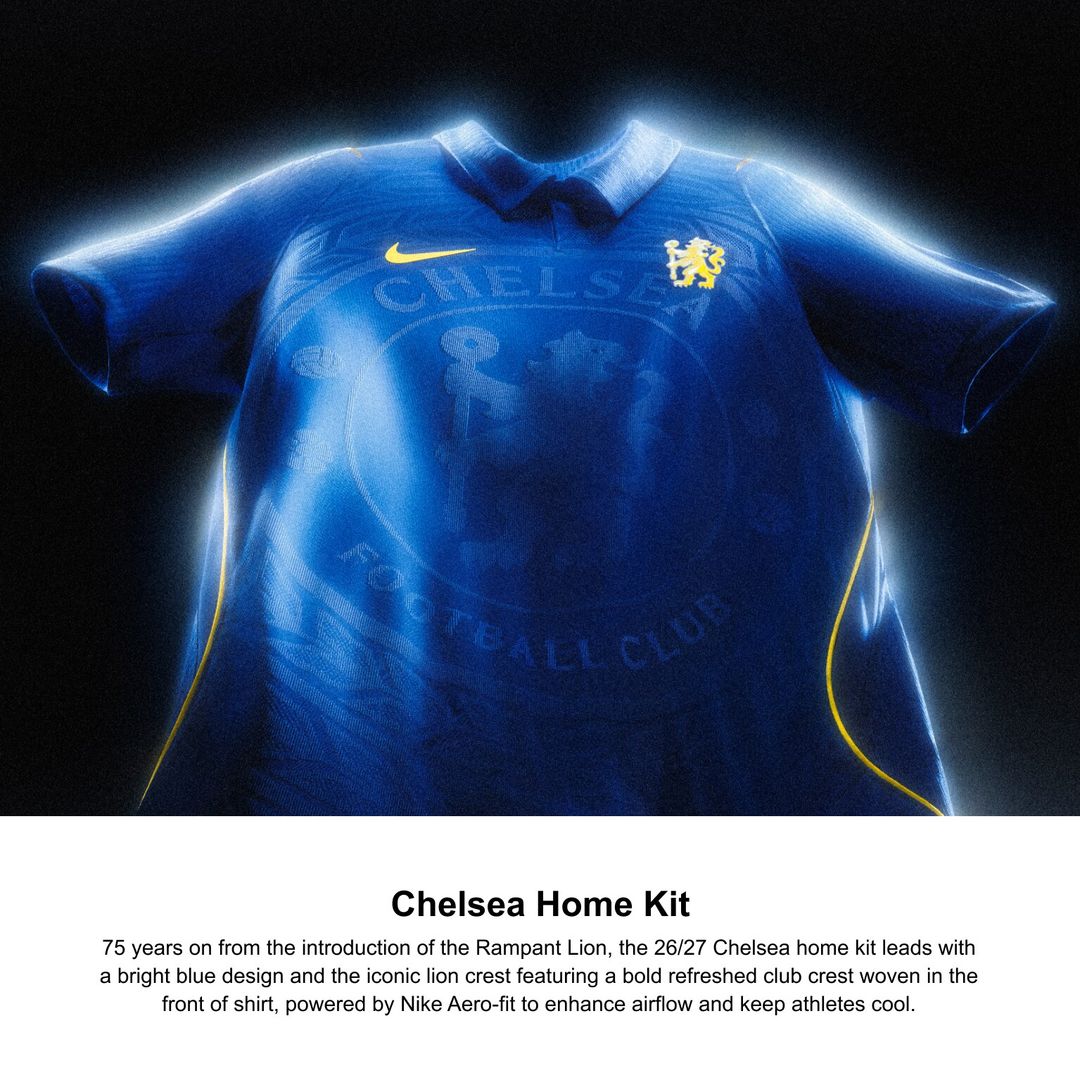 Chelsea Nike 2026/27 Home Match Authentic Custom Jersey - Blue