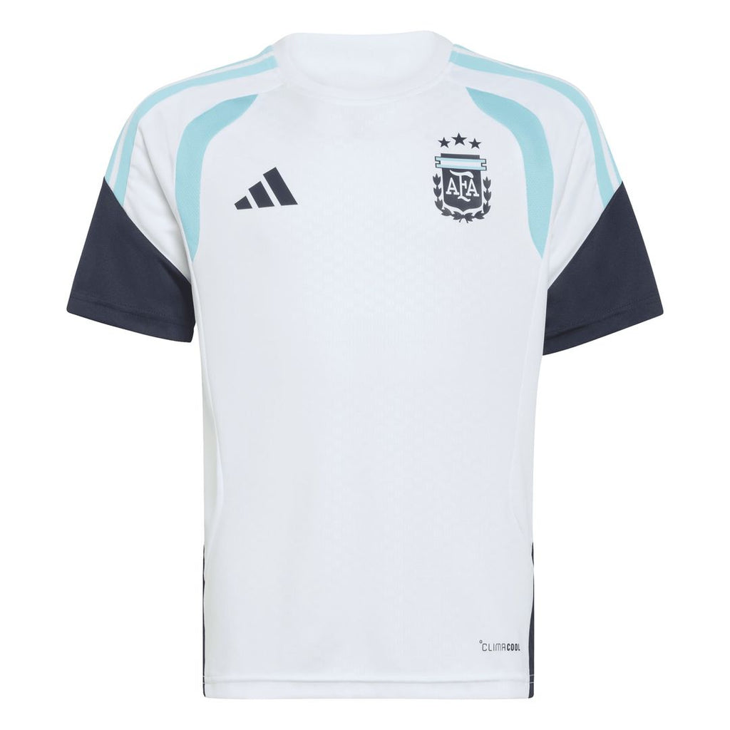 Argentina National Team adidas Youth 2026 Away Tiro Training Jersey - White