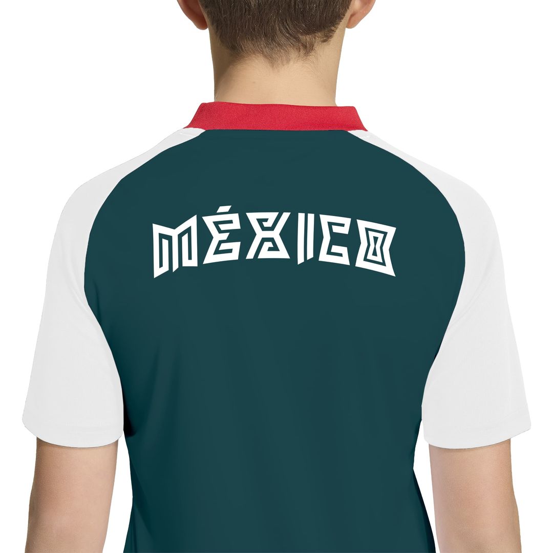 Mexico National Team adidas Youth 2026 Pre-Match Top - White