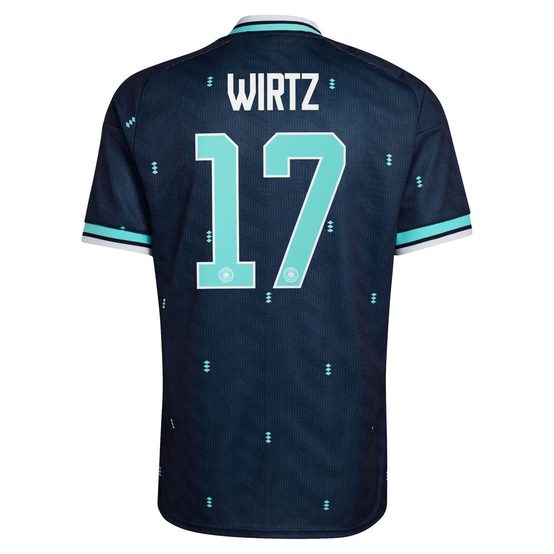 Florian Wirtz Germany National Team adidas 2026 Away Replica Jersey - Navy