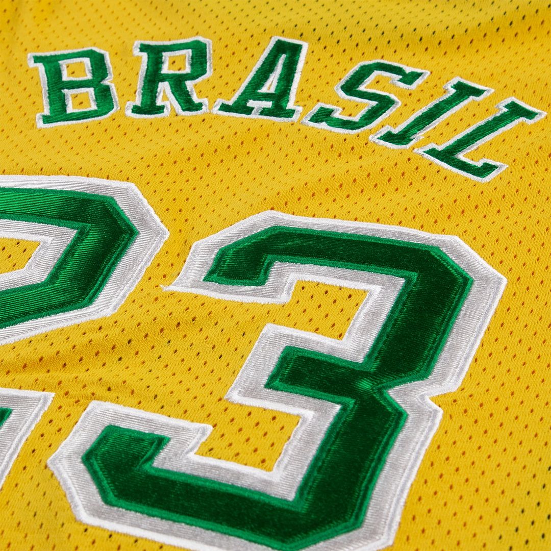 Brazil National Team Jordan Brand Youth Mesh Basketball Fashion Jersey - Royal