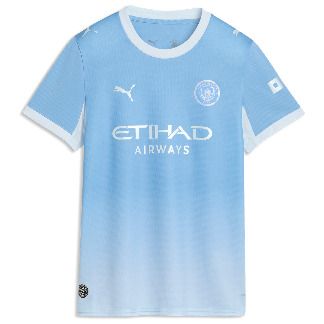 Manchester City Puma Women's 2026/27 Home Replica Custom Jersey - Light Blue