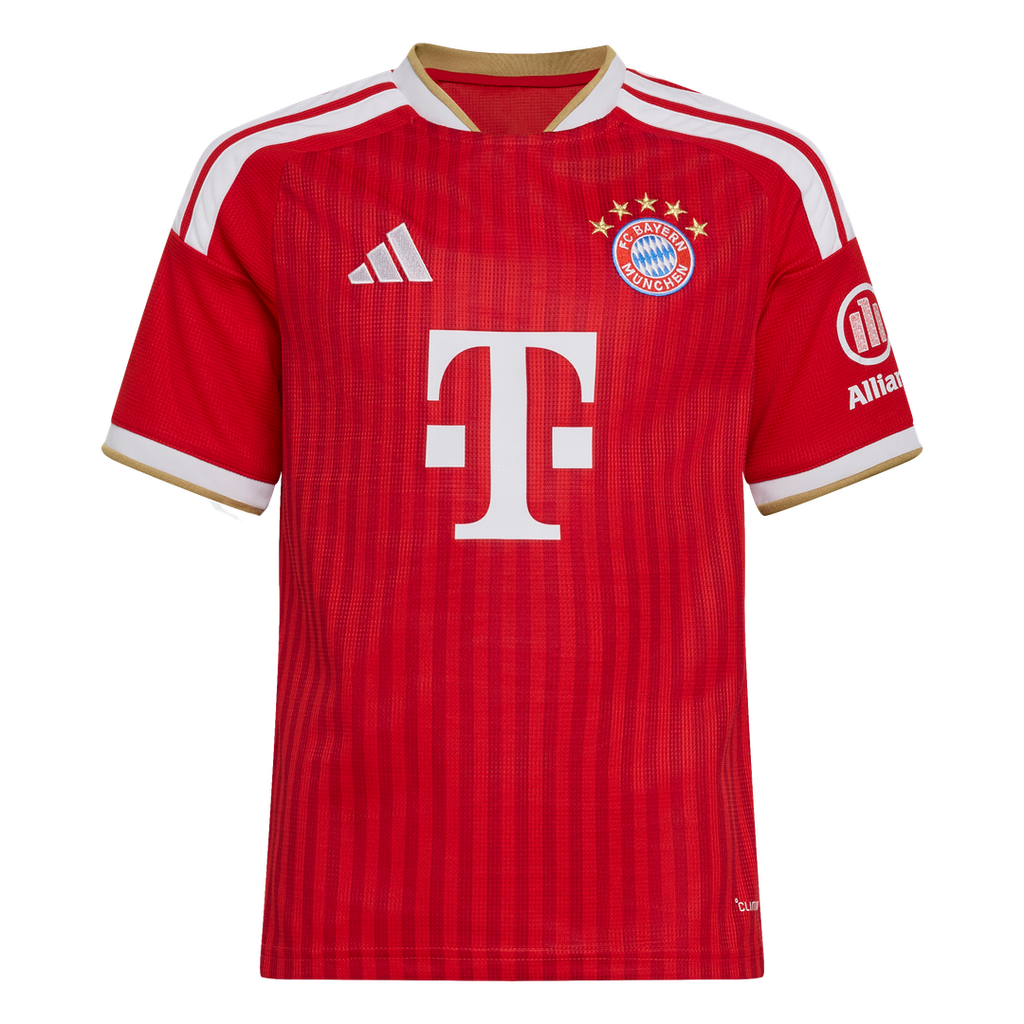 Bayern Munich adidas Youth 2026/27 Home Replica Jersey - Red