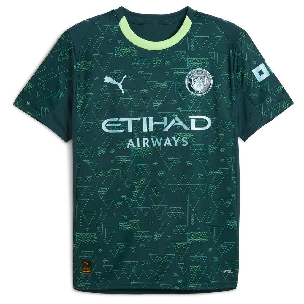 Erling Haaland Manchester City Puma x EA SPORTS FC 2025/26 Fourth Jersey - Green